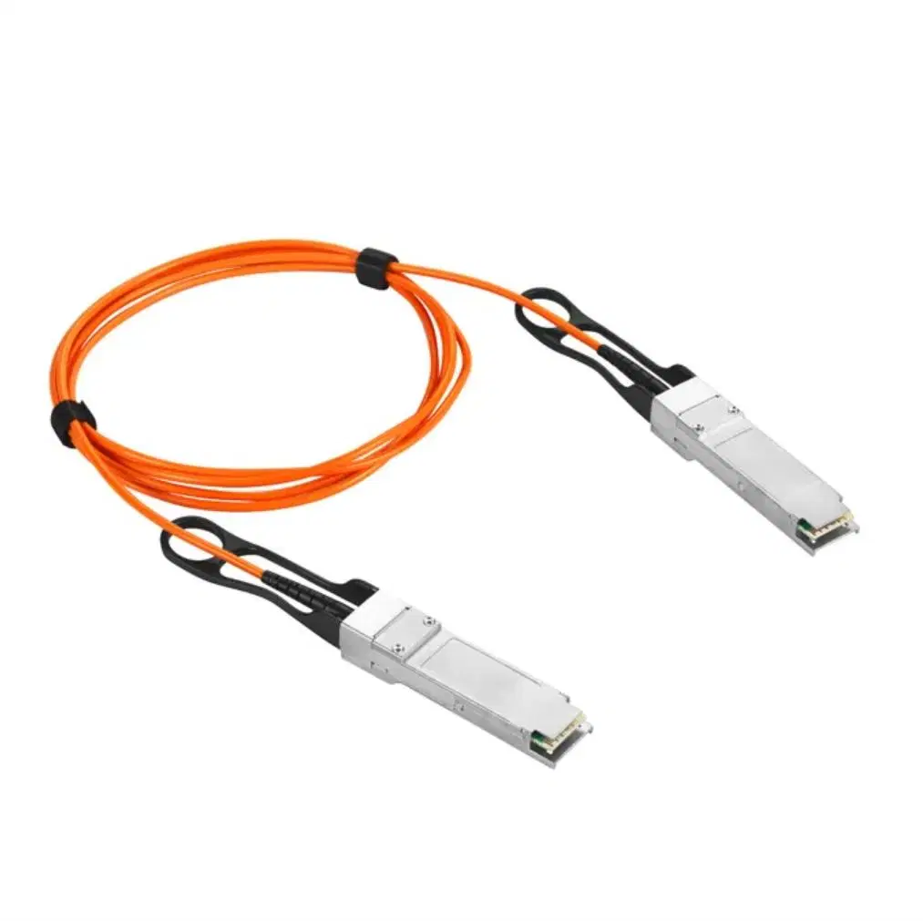 La AOC de red 40g compatibles Qsfp+ Aoc Cable Óptico activo