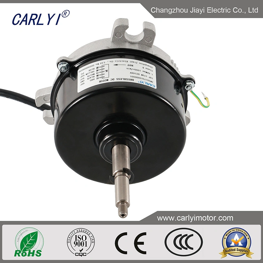 Whisper-Quiet Precision Cooling: 1/3HP High-Voltage Brushless DC Fan Motor for Split AC Cabinets