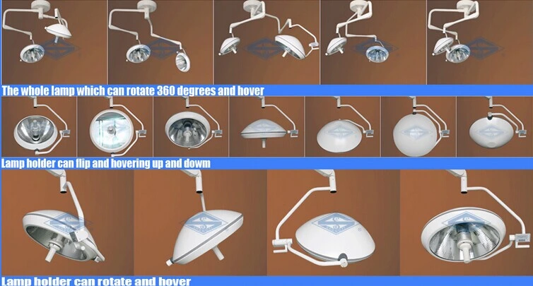 Operating Room Standing Halogen Surgical Theatre Light (ZF500S)