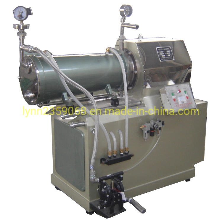 Longxing Horizontal Sealing Conical Wet Grinding Sand Mill with Diaphragm Pump for Water Pains