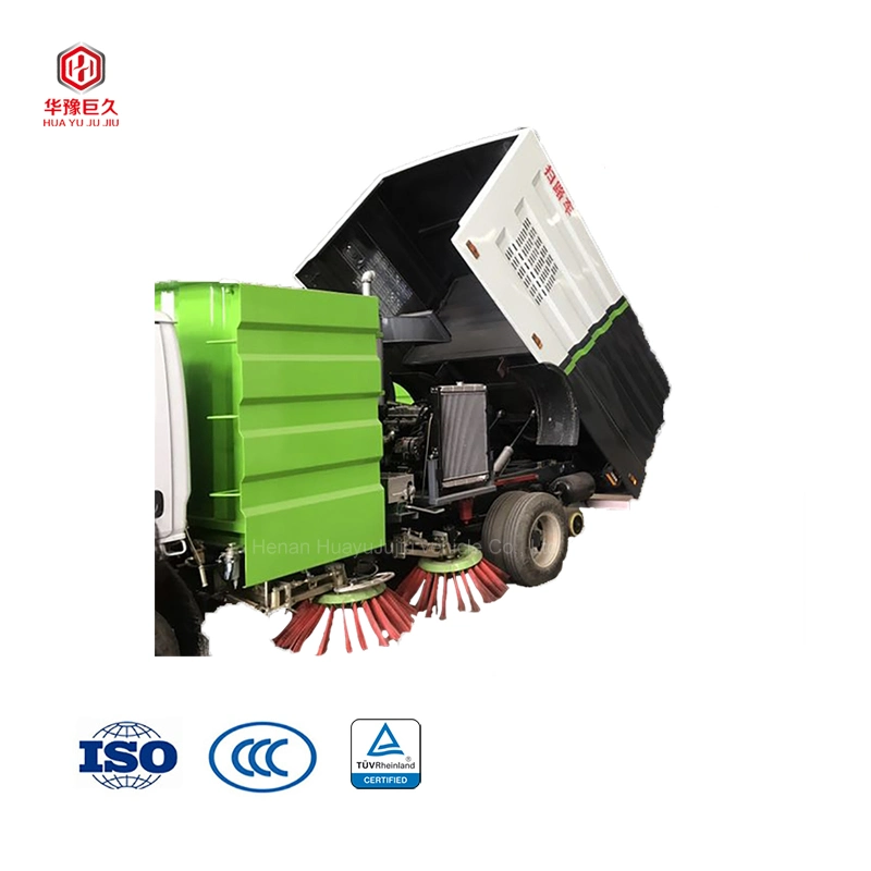 Dongfeng utiliza camiones Diesel 4X2 Street Sweeper fabricado en China