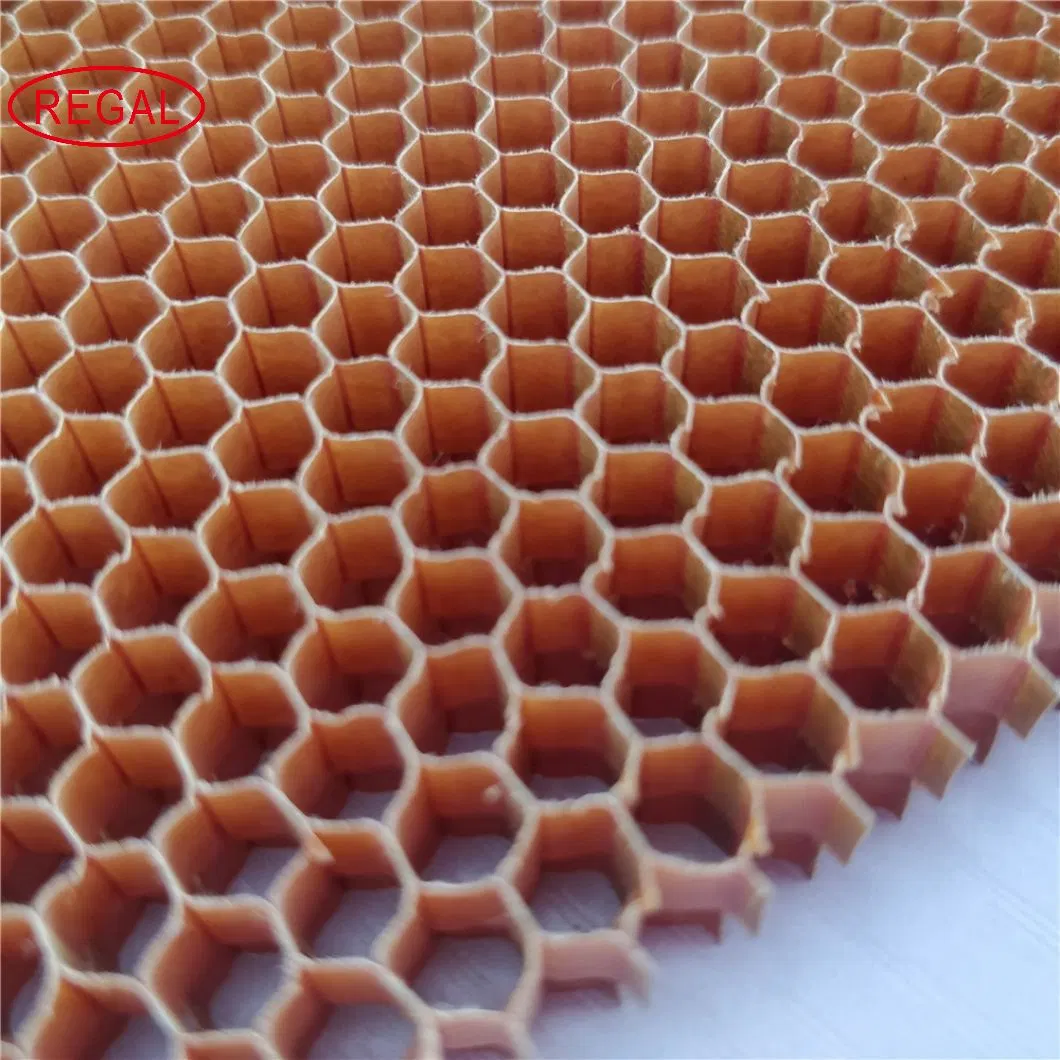Nomex Honeycomb Lightweight High Strength Nonmetallic Honeycomb Core Material Aramid Fiber Paper Hexangular Cell Shape