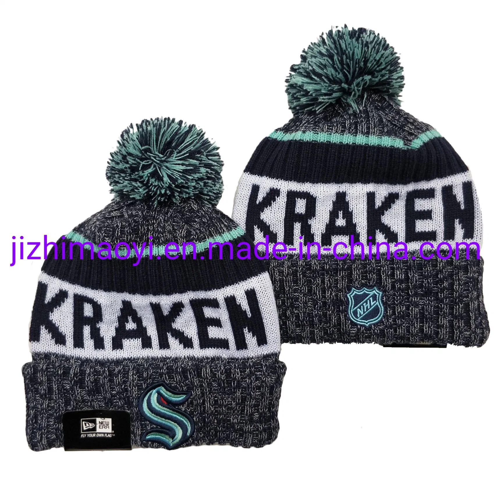 Dropshipping Mayorista/Proveedor N-Hl Hockey Cap Beanie Hat Seattle Kraken Toronto Maple hojas Chicago Blackhawks Anaheim Ducks Team Knits