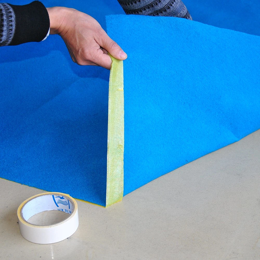 China Manufacturer No Residue Self Adhesive Double Sided Carpet Tape for Rugs