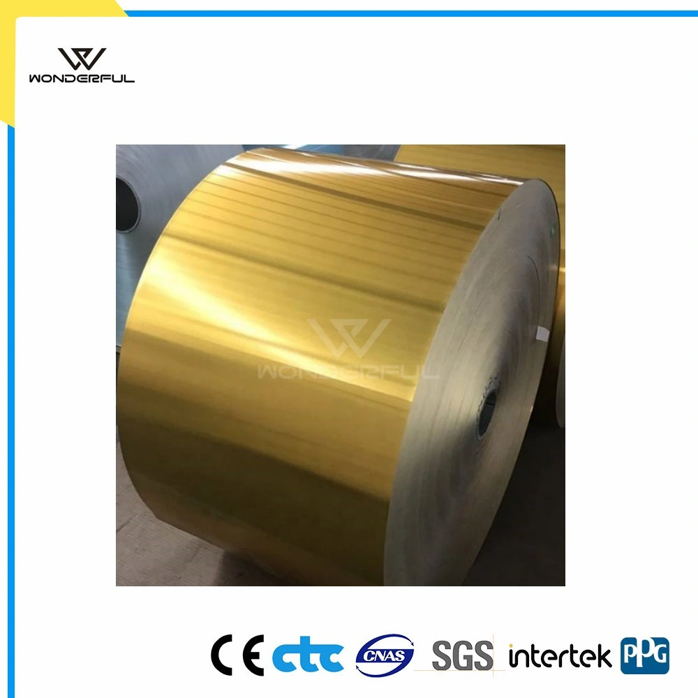 Golden Hydrophilic Aluminum Air Conditioner Fins