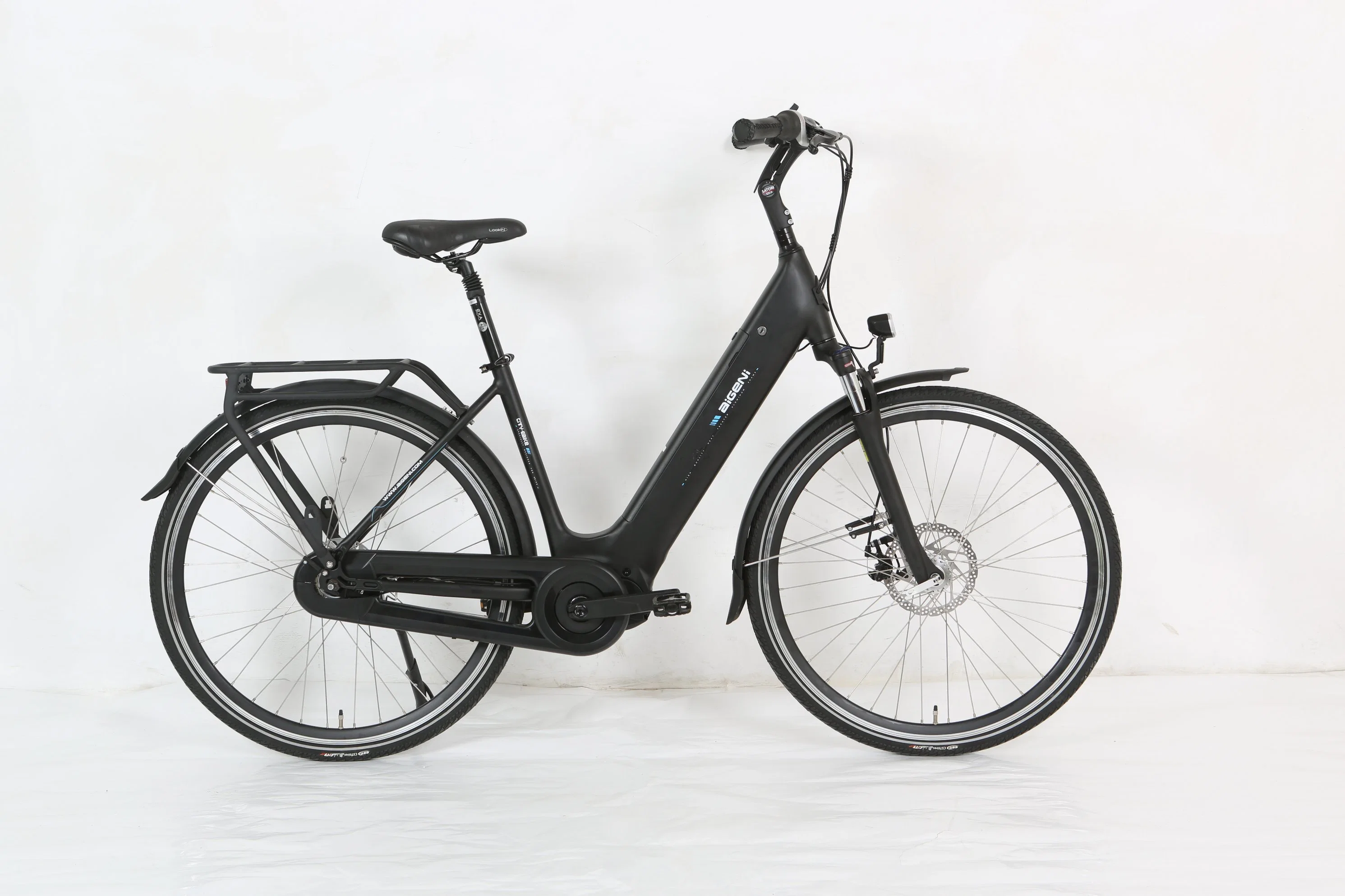 Vélo électrique de ville de 28 pouces avec instrument LCD