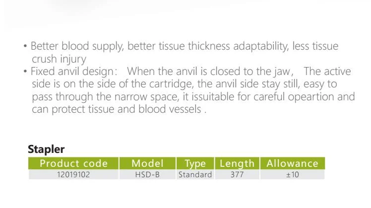 Endoscopic Stapler, Cartridgewith CE/ISO Certificate, for Laparoscopic, Wholesale/Supplier High quality/High cost performance , Medical Surgical