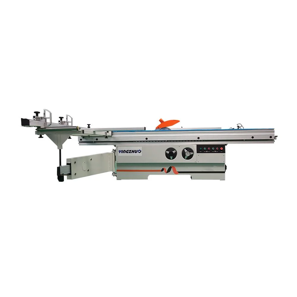 China Woodworking Machinery 0-45 Degrees Sliding Table Panel Saw with CE Certification