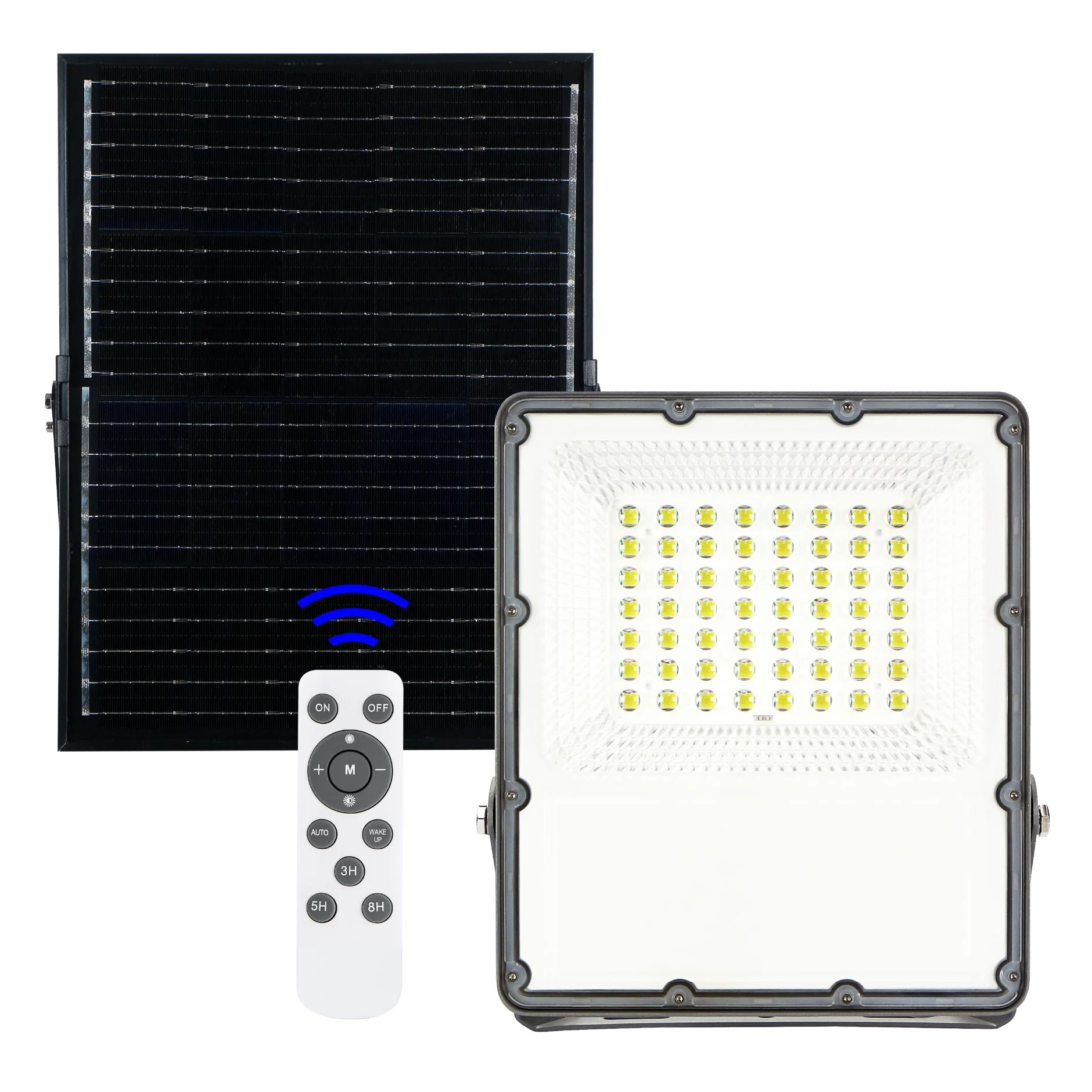 Jardin décoratif à l'extérieur 60W rechargeable haute qualité de lumière solaire de sécurité