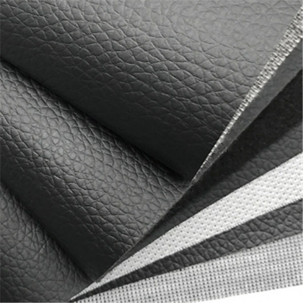 100% High Quality PVC Synthetic Leather PVC Material Leather From China Manufacturer