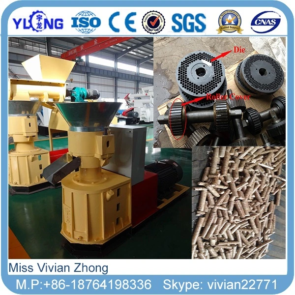 Ce Certification Small Wood/Feed Pellet Mill Home Use (SKJ)