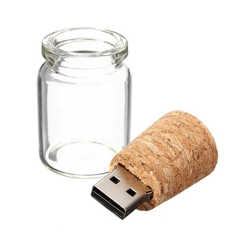 Oferta promocional de madeira do vaso deriva Stick USB drives USB flash