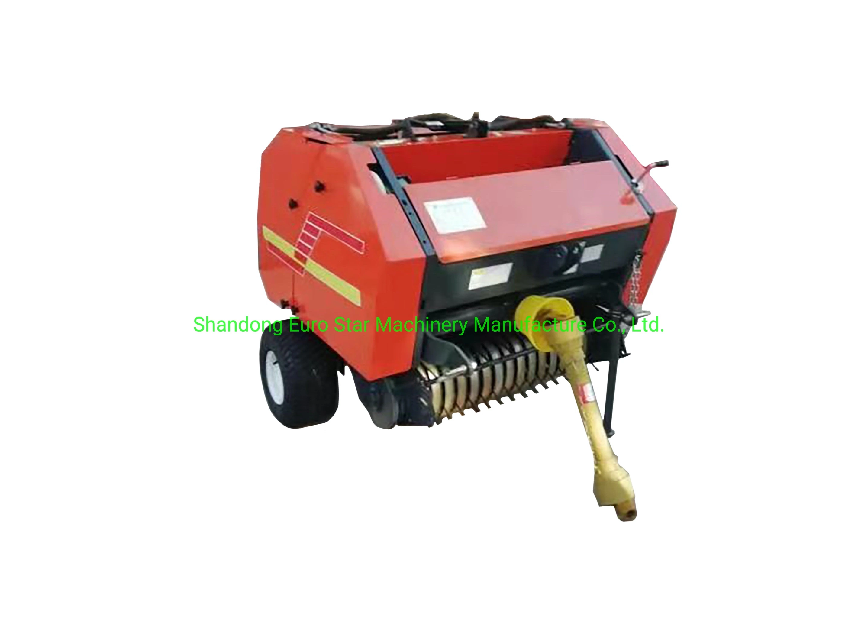 Round Hay Baler Mini Large Small Square Grass Silage Straw Packing Machine Baling Press Rectangular Farm Agricultural Tractor Power Tiller Machinery CE 9yk1220