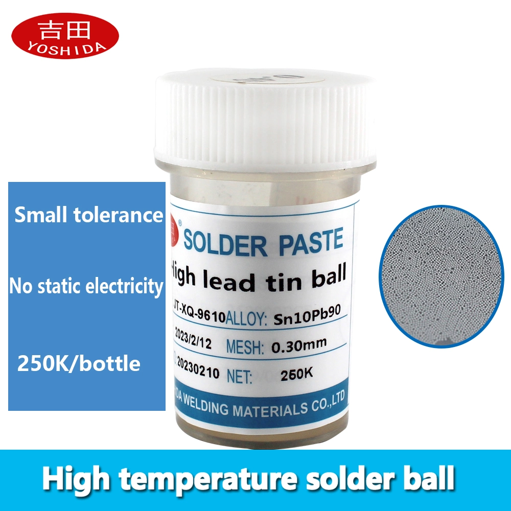 High-Temperature Soldering Tin Ball Sn10pb90 Ball Diameter 0.3mm