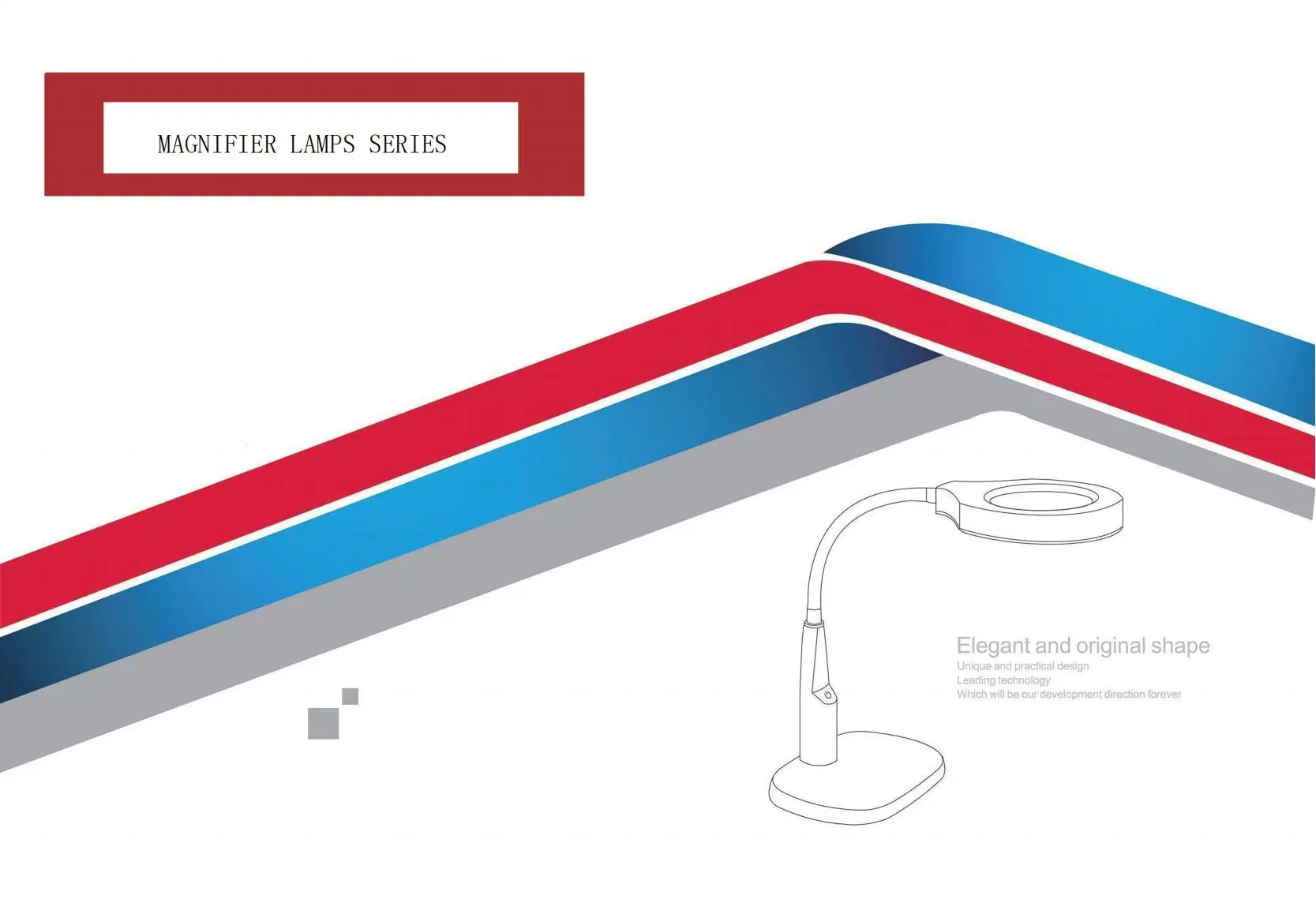 Table and Clamp and Floor Stand Magnifier Lamps Series