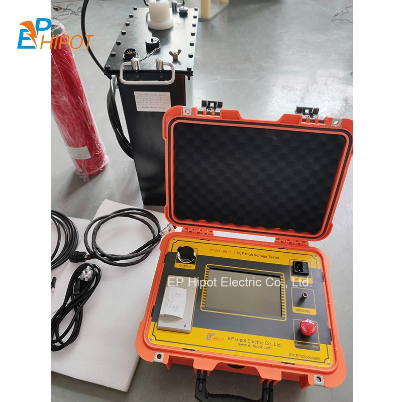 0.1Hz Vlf High Voltage Generator AC Hipot Tester for Cables, Gis 30kv/40kv/50kv/60kv/70kv/80kv/90kv/100kv Vlf Testing Machine