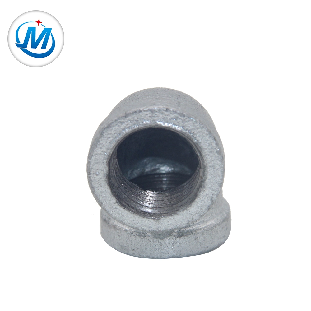 High Pressure Galvanized Malleable Iron Pipe Fitting Female Elbow