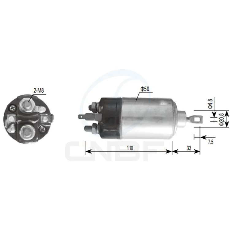 Cnbf Flying Auto Parts Spare Part 12V Electromagnetic Switch 2-339-304-002