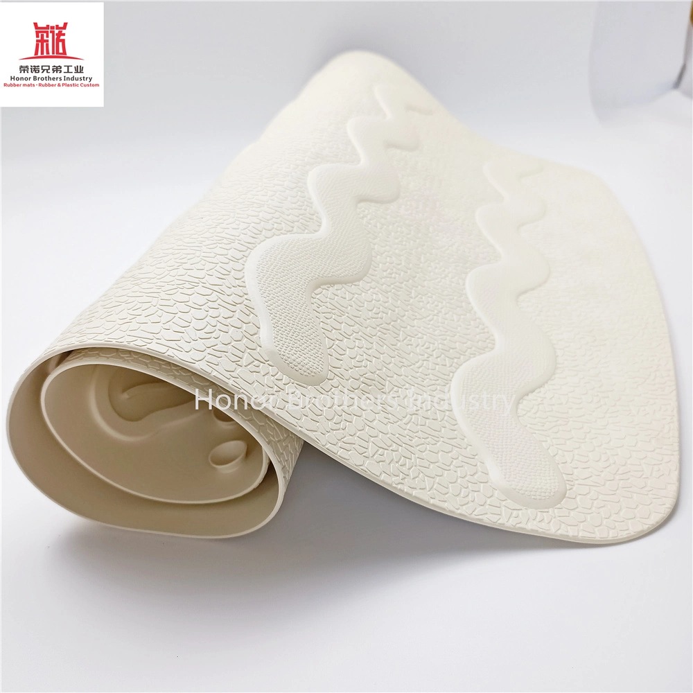 Bathtub Mat Non Slip Bath Mat for Tub, Shower Mat Non Slip with Suction Cups and Drain Holes, Extra Large Bath Tub Mat Machine Washable