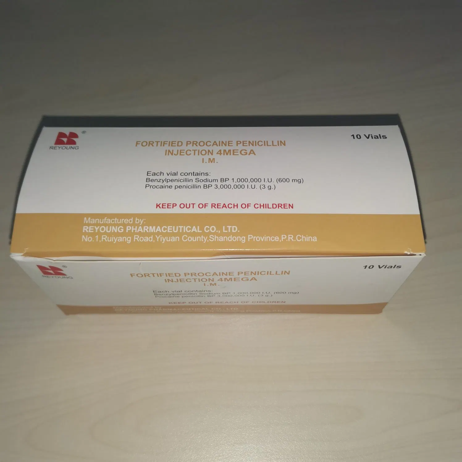 GMP Certified Antibiotics/Fortified Procaine Penicillin Sodium for Injection/0.4mega; 0.8mega; 1.0mega; 1.2mega; 2.0mega; 3.0mega;