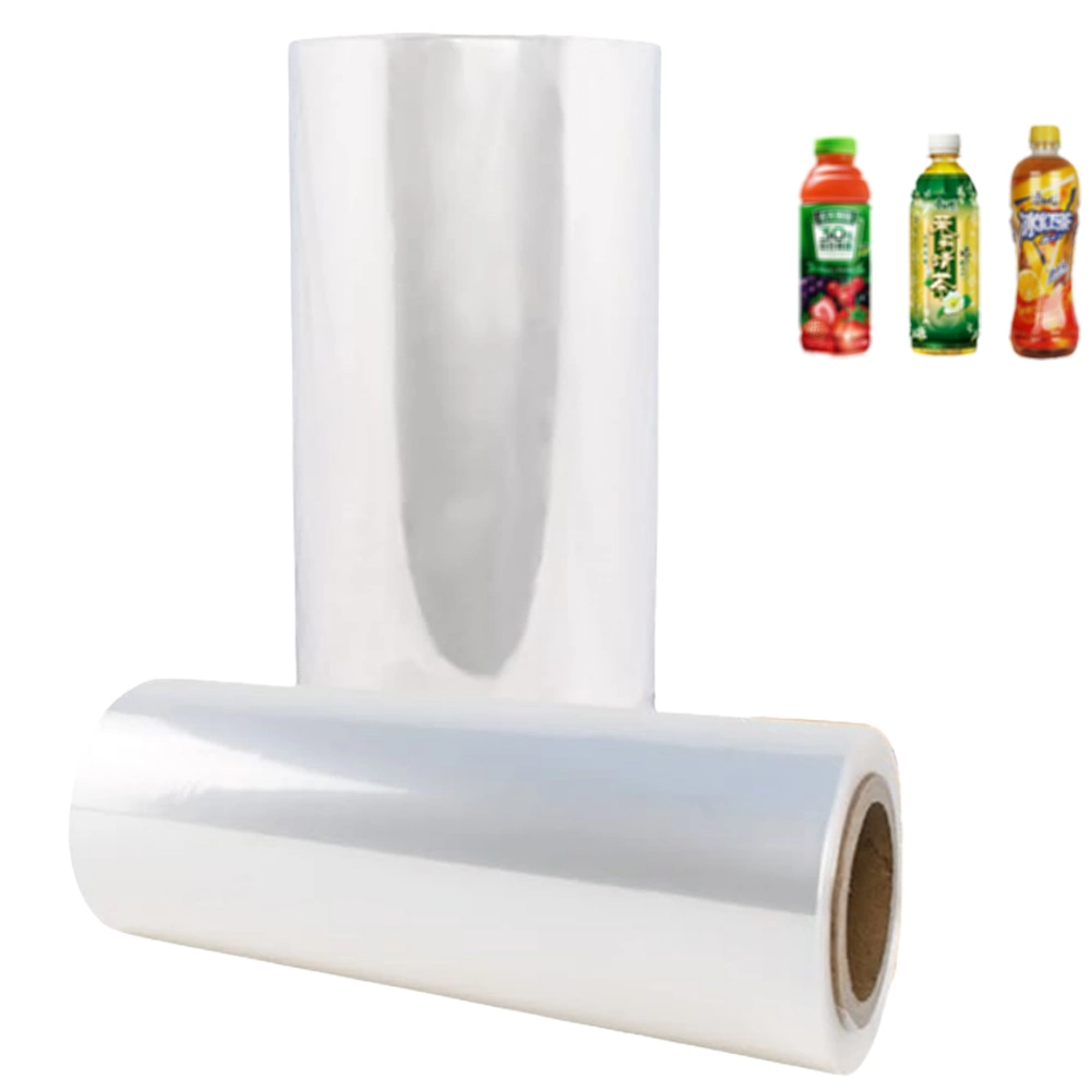 Produits chauds 30-50microns épaisseur plastique PVC film d'étiquette rétractable pour Bouteilles de vin