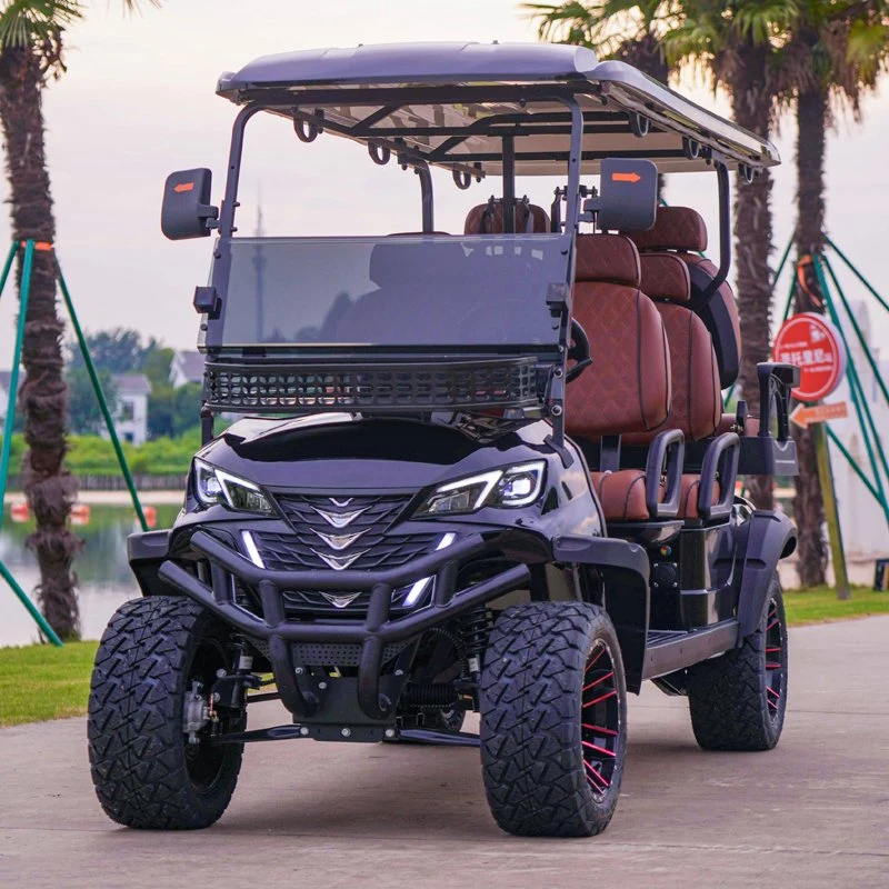 Fast Speed Long Range 6 Seats Lsv Electric off Road Golf Cart Buggy