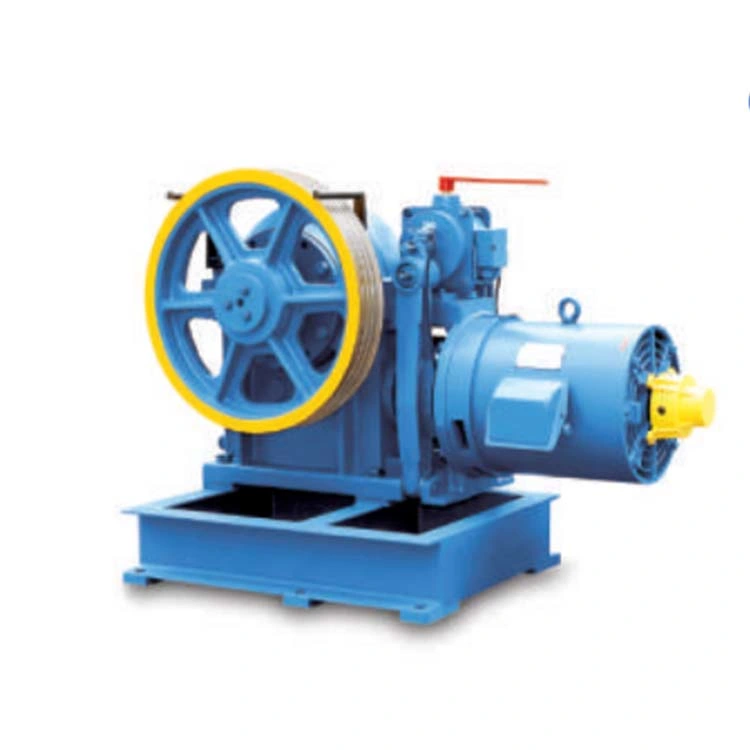 500-1000kg 6 - 10 Nova in Standard Package Elevator Geared Traction Machine