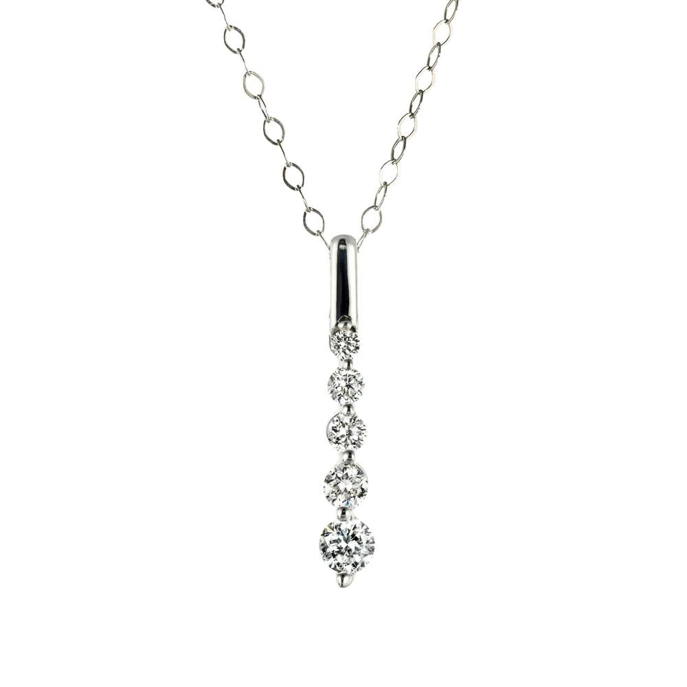 Fashion Elegant Lab Diamond Necklace High Quality Diamond Necklace Girls Necklace