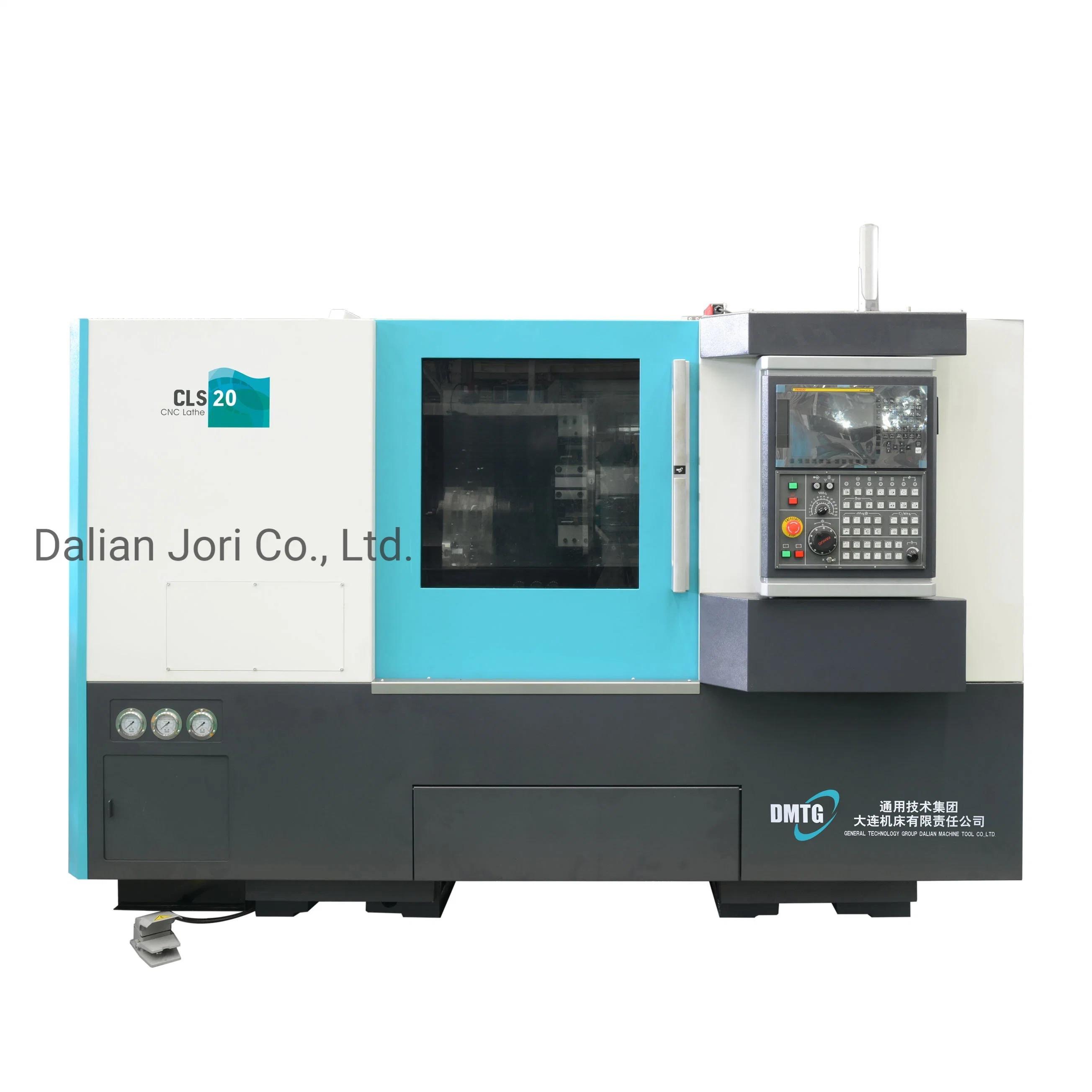 Cama inclinado Dmtg CNC torno giratorio con máquinas herramientas herramienta impulsada por la torreta CL-S20 5 Centro de Torneado de eje Torno CNC máquina