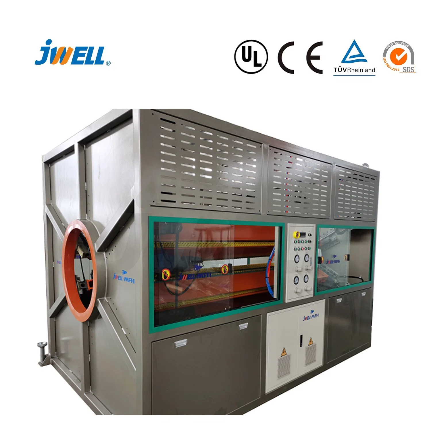 Jwell HDPE Water and Electric Conduit Pipe Extrusion Line/PE Drainage Tube Making Machine/Plastic Hose Extruder