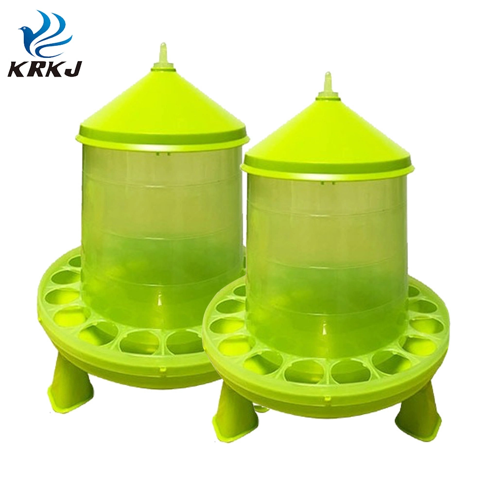 Different Size Farming Automatic Plastic Poultry Feeder and Drinker