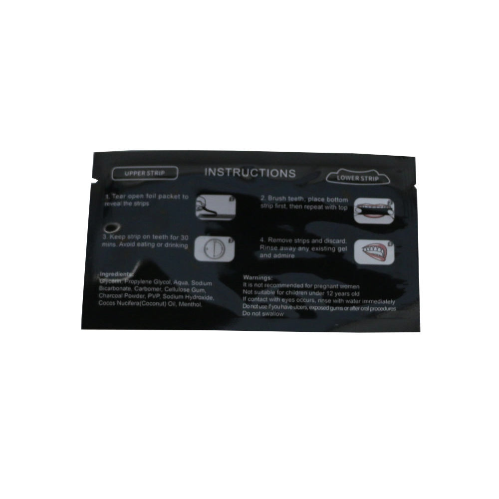 Hot Vente de bandes de blanchiment des dents Soins Portable Maison saine utilisation du produit avec Private Label