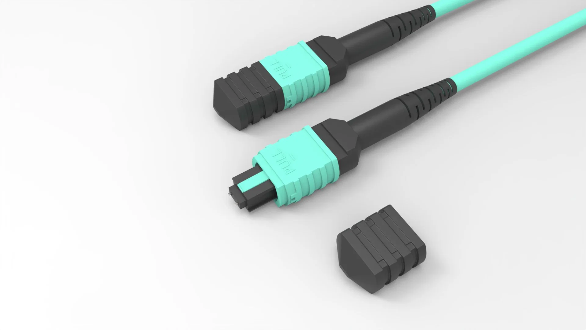 Introduza um cabo de ligação de fibra ótica MPO/MTP para Ligue a grelha no Centro de dados