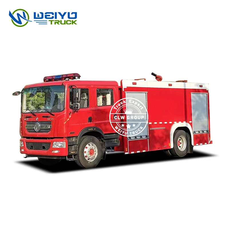 Dongfeng D9 6tons High Extinguishing Performance Firefighting Vehicle Fire Engine Truck