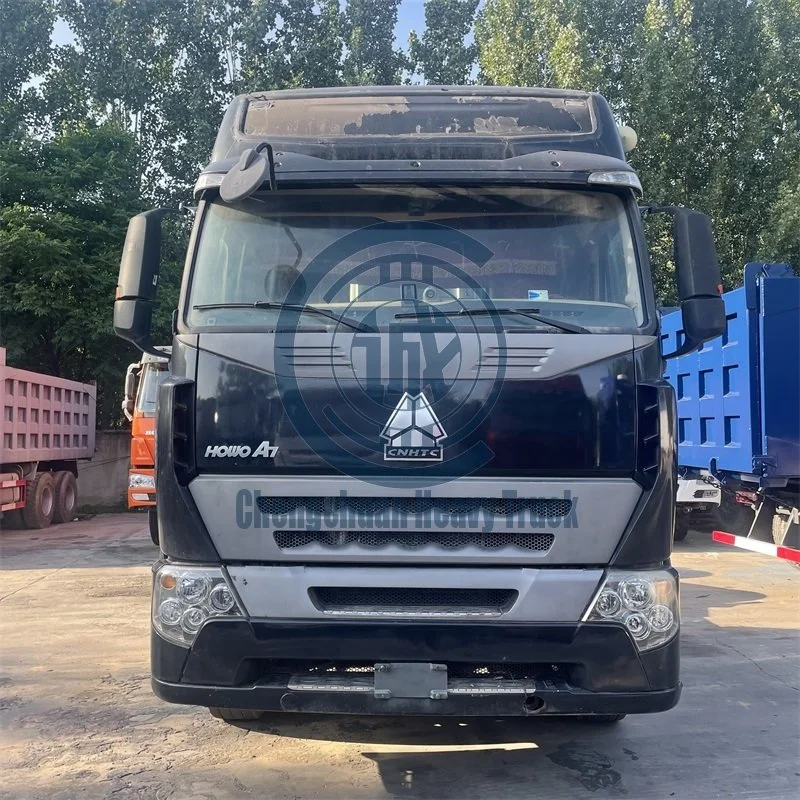 China Sinotruk HOWO 2018 GNC A7 420CV 60t 10 neumáticos Tractor Trailer jefe para África