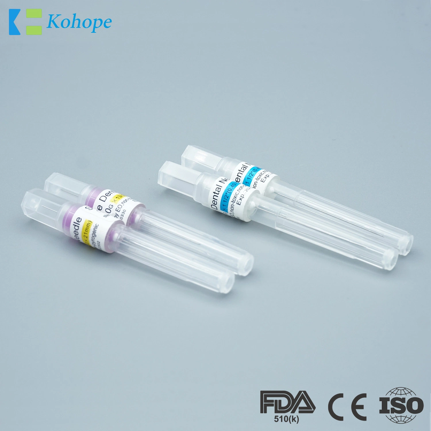 High-Quality Disposable Medical Sterile Hypodermic Dental Needle, Sharp Painless Extra-Fine Injection Anesthesia Swaged Short/Long Needle, for Dentist Use