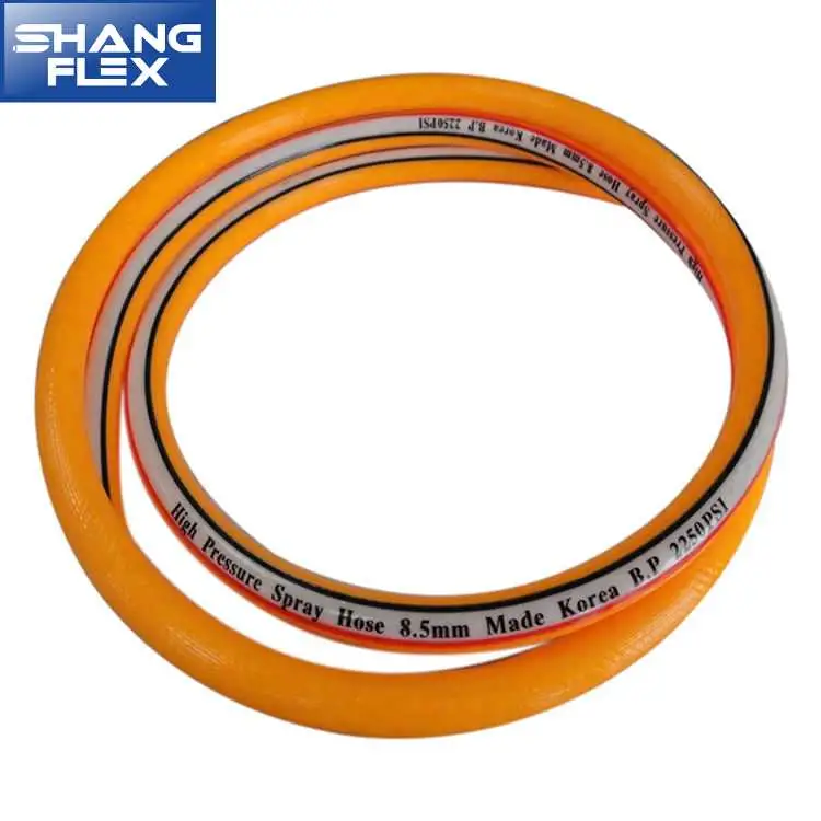 3 Layer Flexible PVC High Pressure Spray Hose Pipe Tube Industrial Agriculture