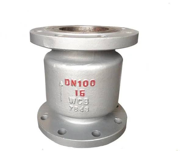 H42h/W/N Stainless Steel Flow Control Cut off Flange Pipe Vertical Check Valve