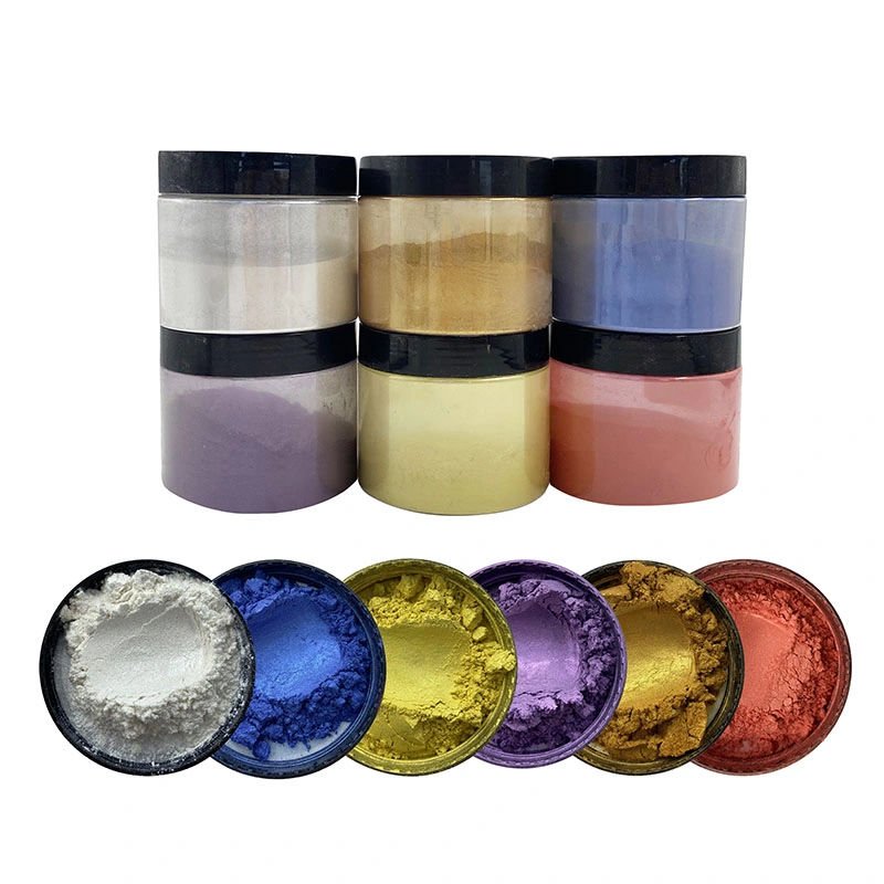 Pearlescent Pigment Mica Powder for Nail Art and Epoxy Resin Pearl Powder Ink Paint