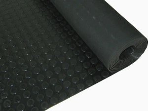 Round Button Rubber Sheet, Stud Rubber Sheet for Flooring Rolls for Industrial