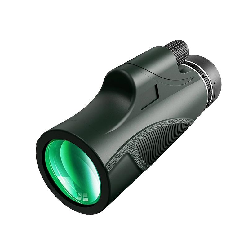 Nuevo telescopio monocular HD oculares grandes 10X42 Camping exterior a prueba de polvo Telescopio portátil para observar aves