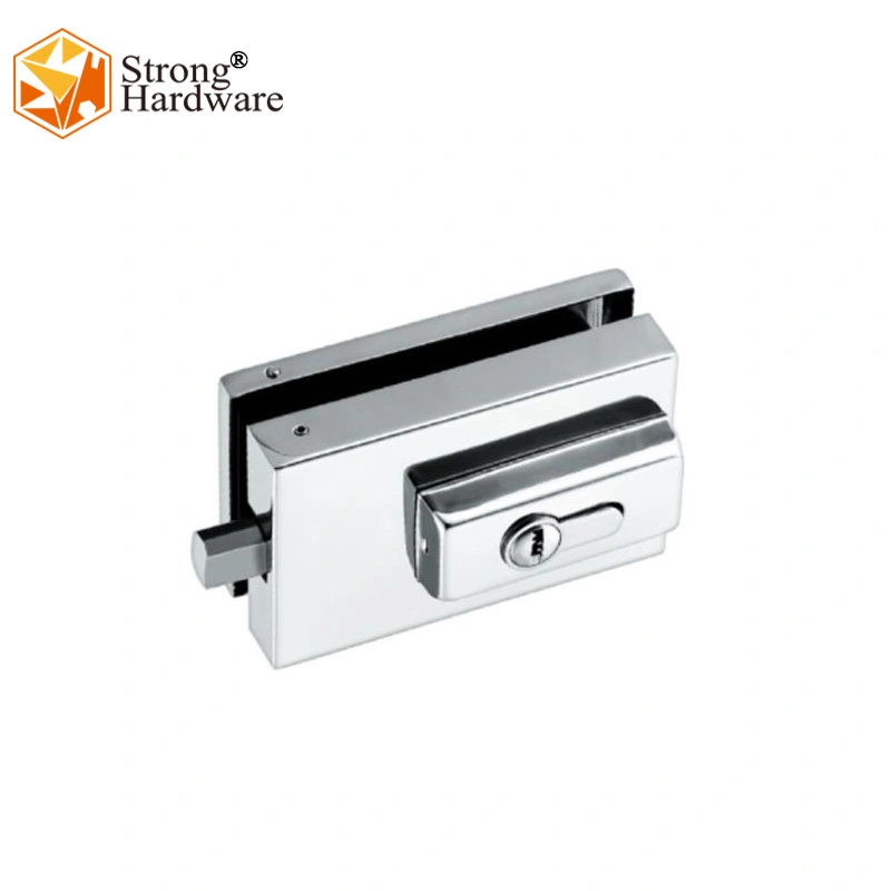 Frameless Stainless Steel201/304 Cover Sliding Glass Door Center Patch Lock