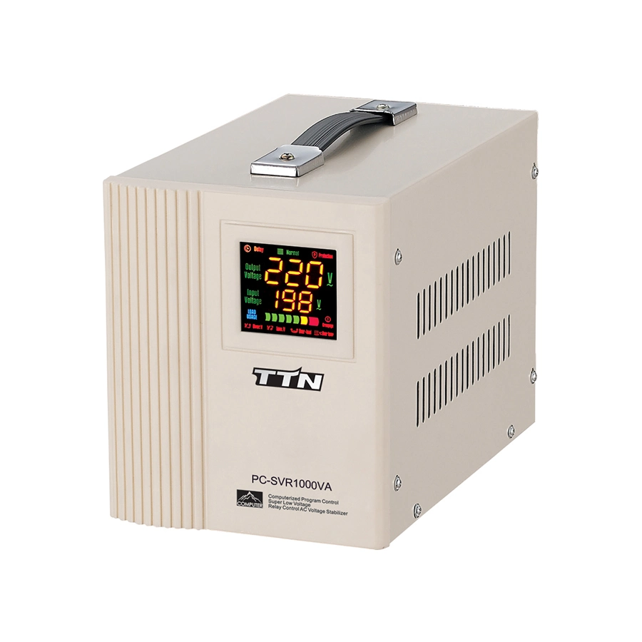 LED Screen Automatic Voltage Stabilizer Regulator PC-SVC1000va Servo Motor Control Power Supply