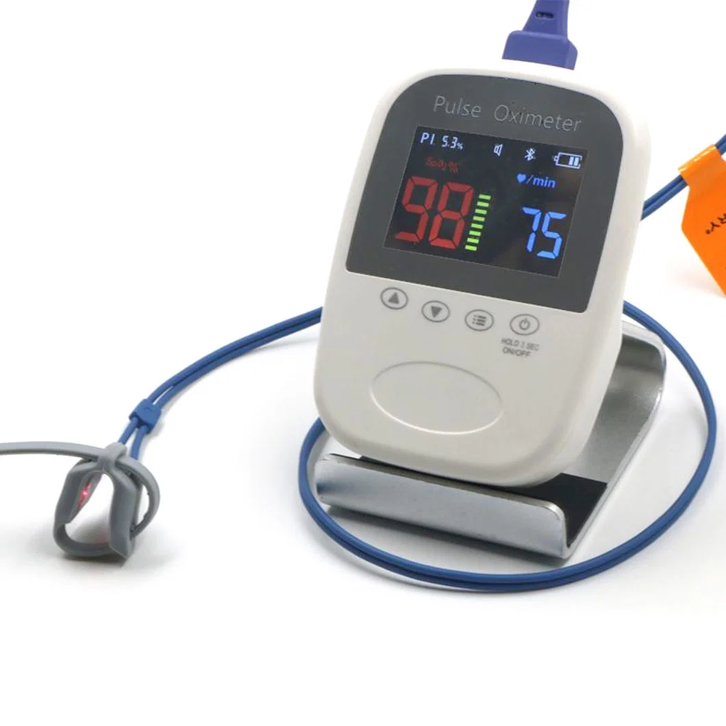 Rechargeable Durable Veterinary Monitoring Device Handheld Pulse Oximeter