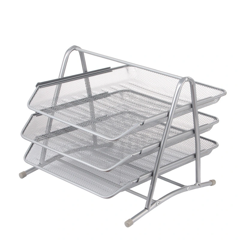 3-Tier Metal Document Tray Files Holder & Sorter with 3 Sliding Trays Mesh Office Desk File Organizer for Document Mail Paper Letter

Organizador de archivos y clasificador de bandejas deslizantes de malla de metal de 3 niveles para escritorio de oficina. Ideal para documentos, correo, papel y cartas.