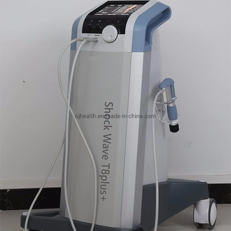 Лучшие продажи Vertical Dual Channel Physical Therapy Shockwave Machine ESWT Оборудование для реабилитации при помощи шоковой волны