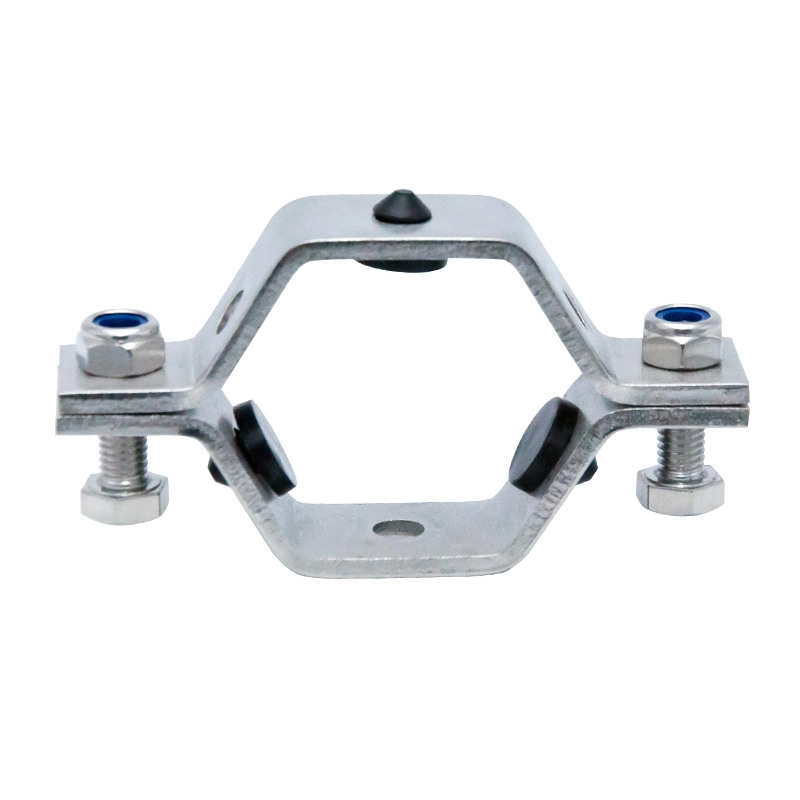 Sanitary Hexagonal Stainless Steel SS304 Tube Hanger