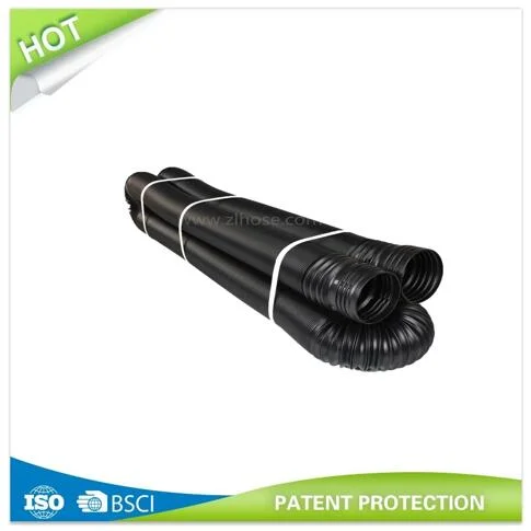 Solid Garden Water Pipe with Male and Female Flexible Drain Pipe