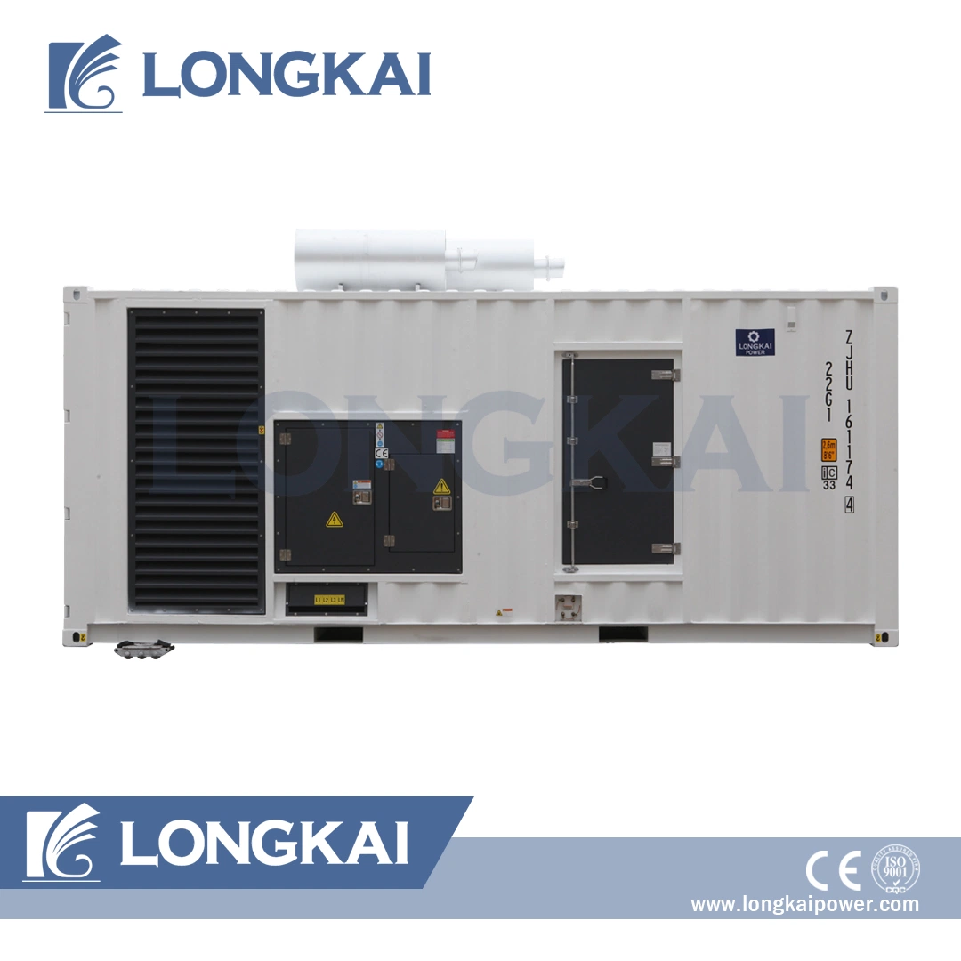 1800kw Containerized 40hqx Container Baudouin Engine Electric Power Diesel Generator Set