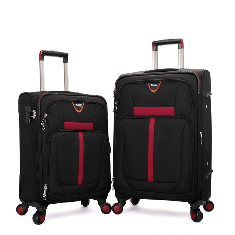 Travel Baggage Trolley Bag OEM/ODM Soft Side Fabric Suit Case Luggage Sets